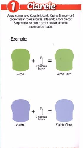 Aprenda a combinar cores e a trabalhar com misturas de corantes