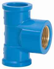 TÊ ÁGUA AZUL 25X1/2'' AMANCO