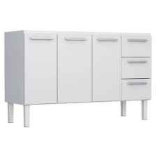 GABINETE DE AÇO PARA PIA DE 1,50MT BRANCO COZIMAX