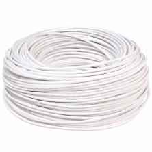 FIO CABO FLEXÍVEL 6,0MM ROLO 100MTS BRANCO NAMBEI/SIL/COBRECOM/MEGATRON
