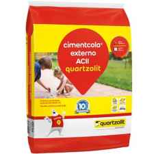 ARGAMASSA QUARTZOLIT AC2 INTERNO E EXTERNO 20KG - VARANDAS E QUINTAIS