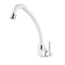 TORNEIRA COZINHA PAREDE BICA MOVEL BRANCA LAGUNE 1150402 VIQUA