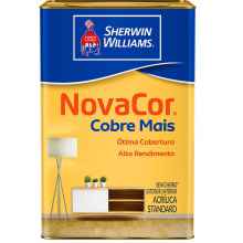 TINTA  SHERWIN ACRILICA NOVACOR COBRE MAIS 18LT BRANCA (REF. 38593106)