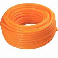 MANGUEIRA/ELETRODUTO REFORÇADO CORRUGADO FLEXÍVEL LARANJA 32MM AMANCO ROLO 25MTS