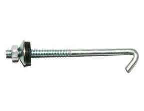 HASTE PARA TELHA GALVANIZADO 1/4X120MM (JOTINHA)