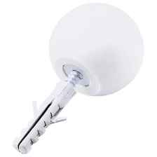 BATENTE PORTA BOLA BRANCO BEMFIXA REF 9004 C/ 01 UND