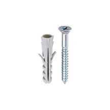 PARAFUSO CABEÇA CHATA PHILIPS C/ BUCHA 10MM BEMFIXA REF 3225 C/ 05 UND.