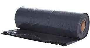 LONA PLASTICA PRETA 8MT LARGURA 60MI ROLO 100MTS COM 40KG