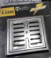 RALO INOX 10X10 QUADRADO D. KORE (FINO ACABAMENTO)