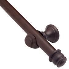 KIT VARÃO ECO EUROPA IMBUIA 19MM  2,50M