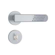FECHADURA STAM BANHEIRO ROSETA INOX ANTIQ. REF. 823/21 (35164)