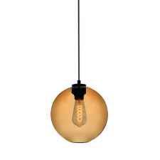 PENDENTE ANKARA VIDRO AMBAR 1XE27