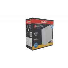 ARANDELA LED ELEGANCE RISCHI IP65 BRANCA LUZ AMARELA 3000K 6W AVANT