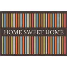 TAPETE CLEANKASA 40 X 60 BEM VINDO HOME LISTRAS (1414006HME) KAPAZI