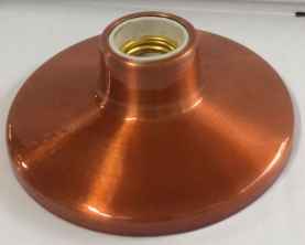 PLAFONIER TURQUIA ALUM E27 COBREADO KIN