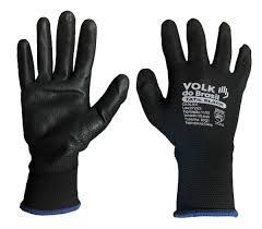 LUVA TRICOT. POLISTER C/ BANHO POLIURETANO REF PPM15 NOLL