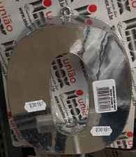 NUMERO RESIDENCIAL 15CM EM AÇO INOX Nº 0 UNIÃO INOX