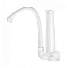 TORNEIRA PURIFICADOR BICA MÓVEL BRANCA PAREDE TIGRE (300000645)