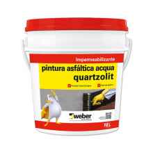 IMPER. PINTURA ASFALTICA ACQUA 18 LT QUARTZOLIT