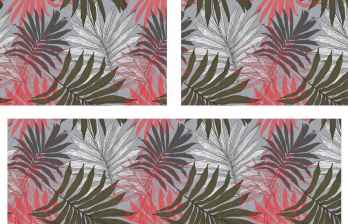 NS- KIT KASA FLORAL CORAL (SK001KTFC) KAPAZI