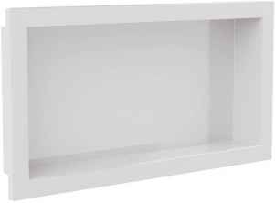 NICHO PLASTICO EMBUTIR 60X30X7CM BRANCO METASUL (015301002)