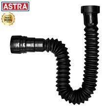 N- SIFÃO SANFONADO MULTIUSO PRETO SSUM3 ASTRA/UNIVERSAL