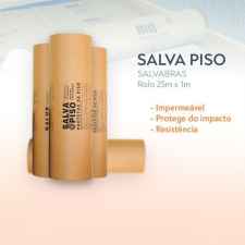 SALVA PISO ONDULADO LARGURA 1,00MT ROLO 25MTS C/ FITA