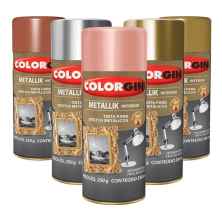 T-SPRAY COLORGIN METALLIK DOURADO 250G/350ML  (57)