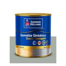 SW. ESMALTE SINTETICO SUPER SECAGEM METALATEX ALTO BRILHO  900 ML. PLATINA (REF.7515102)