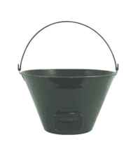 BALDE METAL 10 LITROS PRETO METASUL (021102001)