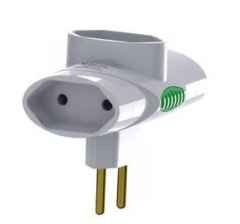 ADAPTADOR DE TOMADA P/ 3 SAÍDAS 2P+T 10A BR - DANEVA (DN1678) LEGRAND