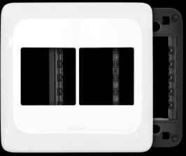 PLACA 2+2 POSTOS JUNTOS 4X4 - PIAL POP (LGP44) LEGRAND