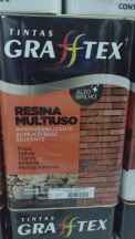 RESINA MULTIUSO BASE SOLVENTE BRILHANTE GRAFFTEX 18 LT (0163940000352)