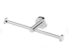 N- PAPELEIRA DUPLA DE PAREDE ACESS HOTEL CHROME 964806 DOCOL