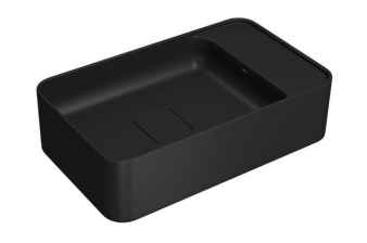 ECN* CUBA RETANGULAR SUSPENSA MESA DIREITA EBANO FOSCO L.43050.MD.94