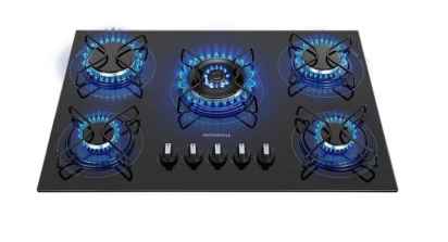 FOGÃO COOKTOP 5Q GÁS PRETO (CTG-02) MONDIAL