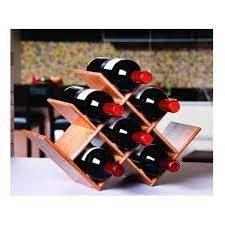 N- RACK PARA VINHO BAMBOO MOR