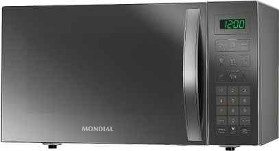 MICRO-ONDAS 34L PRATA/ESPELHADO 220V (MO-02-34-E) MONDIAL