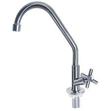 CS - TORNEIRA MESA EM METAL CROMADA GIRATORIA CRUZETA CIVITT-3598