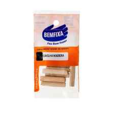 N- CAVILHA MADEIRA MARFIM 6X30MM BEMFIXA REF 9425