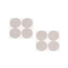 N- FELTRO ADESIVO REDONDO BEGE 30MM BEMFIXA REF 9349