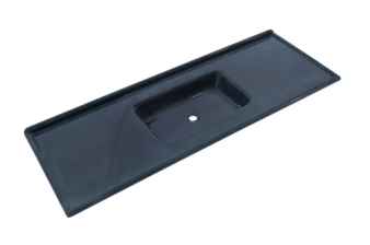 CS- PIA DECORALITA PREMIUM GRANITO SINTETICO 150X54 PP154 PRETO ABSOLUTO (P154PA)