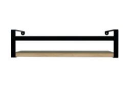 PRATELEIRA BOX ESTILO 45CM PT/MD (1171FPA06.0049/0060) DICARLO