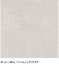 CER. DELTA DURAG RETIFICADO POLIDO ALVORADA CINZA MT A71X71 EXTRA (3,02M²)