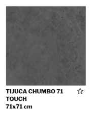 CER. DELTA DURAG RETIFICADO RUSTICO TIJUCA CHUMBO TOUCH 3015-A 71X71 (3,02M²)
