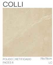 CER. PORCEL. CERAL RETIFICADO COLLI 78X78 EXTRA LC (2,45M²)