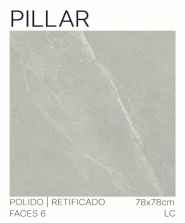 CER. PORCEL. CERAL RETIFICADO PILLAR POLIDO 78X78 EXTRA LC (2,45M²)
