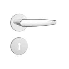 FECHADURA 813/33 ROSETA REDONDA INTERNA INOX (40430)