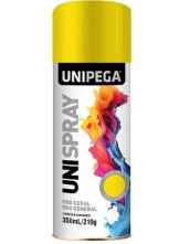 TINTA SPRAY UNIPEGA AMARELO 350ML/210G