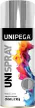 TINTA SPRAY UNIPEGA METAL CROMADO 350ML/210G